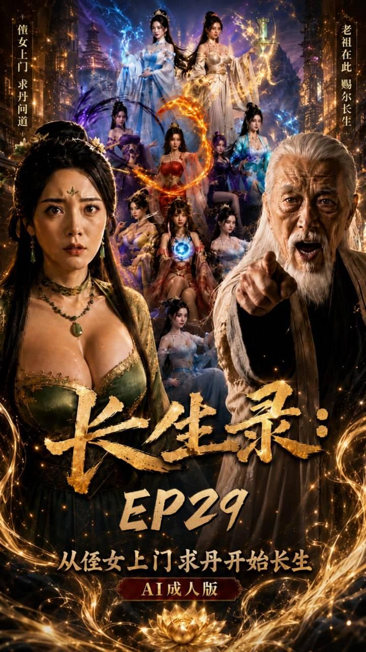 AI成人短剧：ACDJ《96岁快死的老头觉醒系统，第二天直接返老还童》EP-29（全1集） 