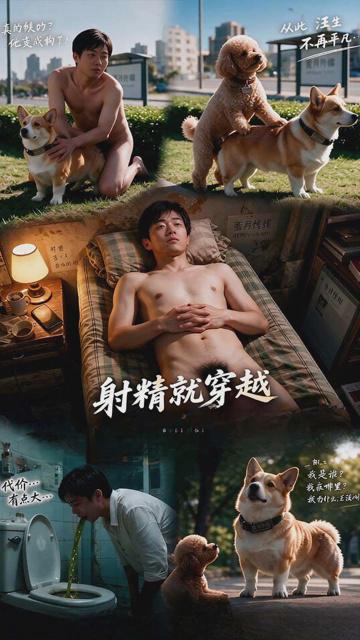 AI成人短剧：射精就穿越